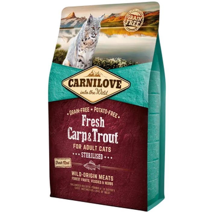 Cat Fresh Carp & Trout - for Sterilised