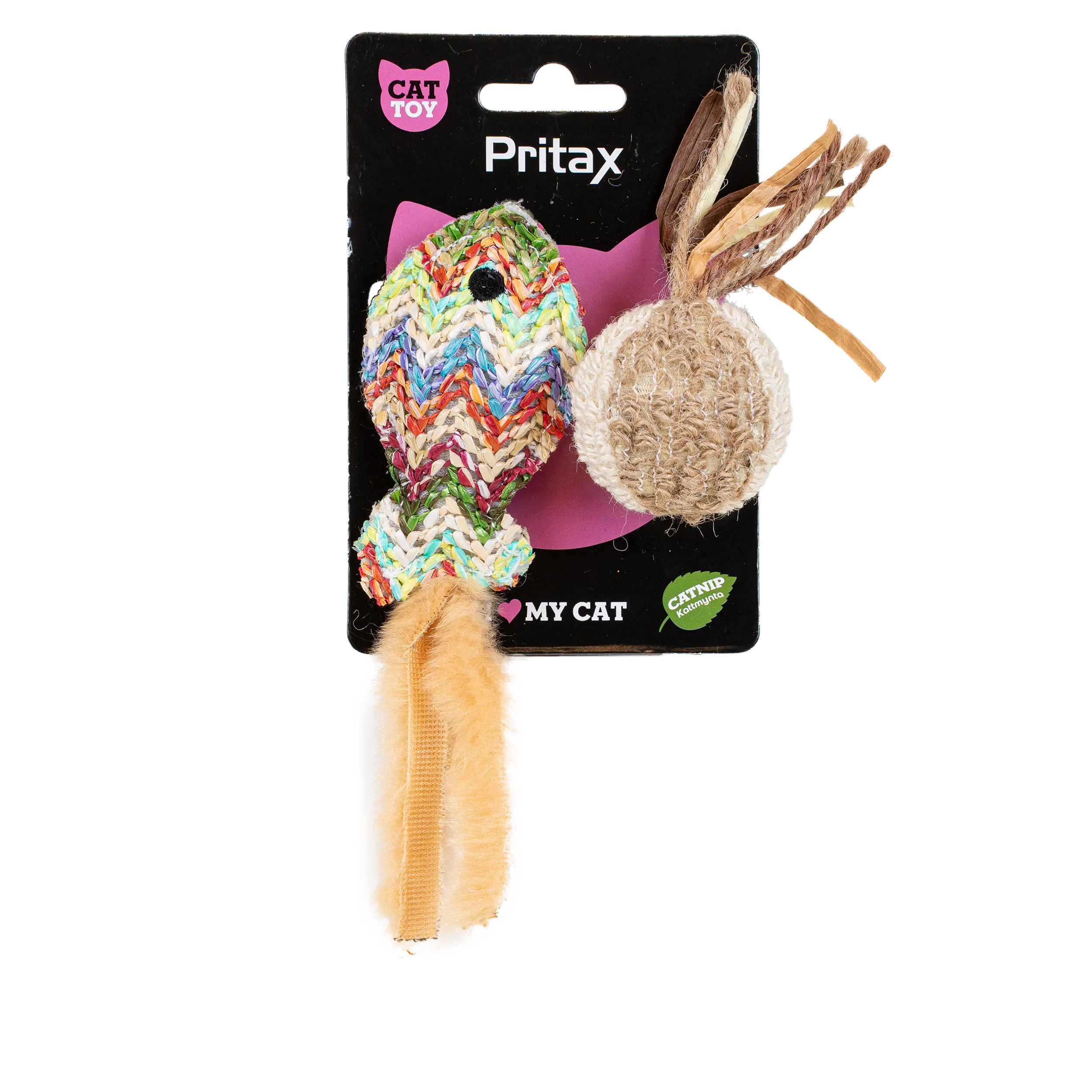 Kattleksak Natural Rakel