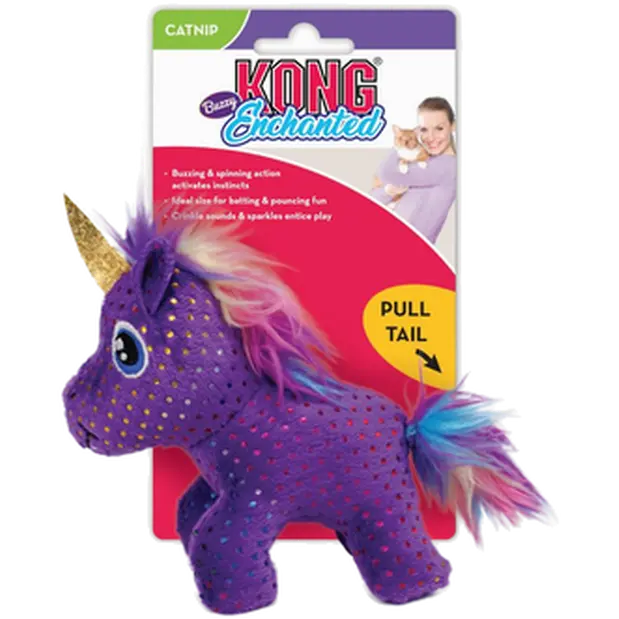 Enchanted Buzzy Unicorn Dog Toy
