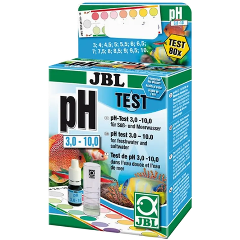 pH 3,0-10,0 Quick Test Set Freshwater/Marine/Ponds