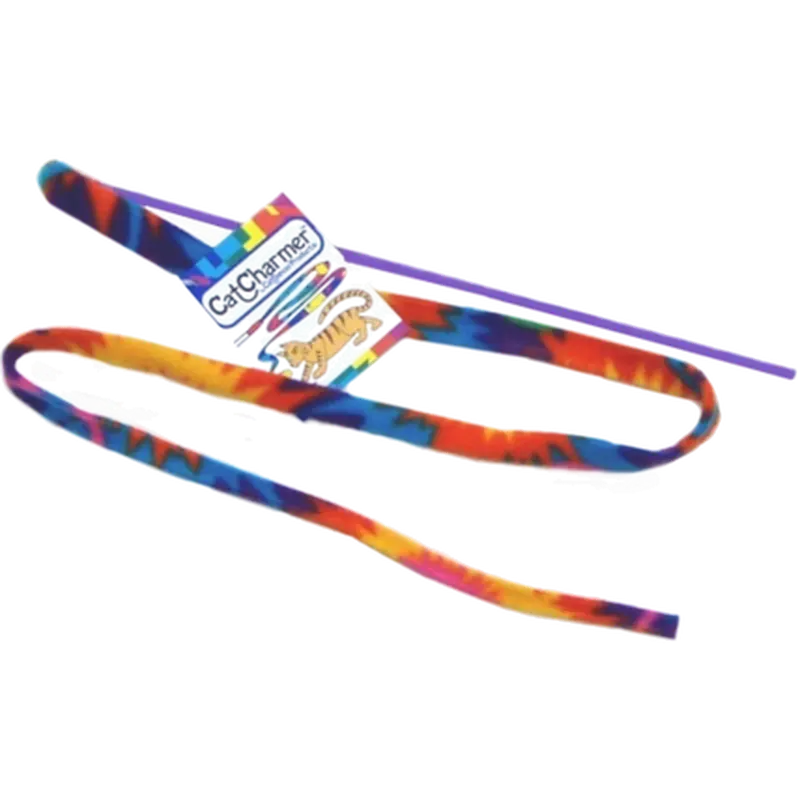 Cat Dancer Cat Charmer Rainbow Ribbon