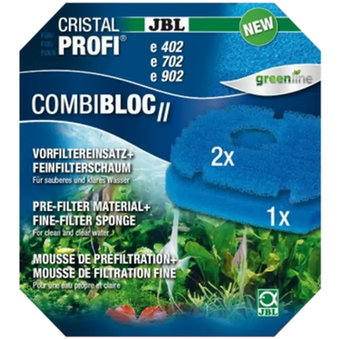 CombiBloc II CristalProfi e402/702/902 Filter Foam