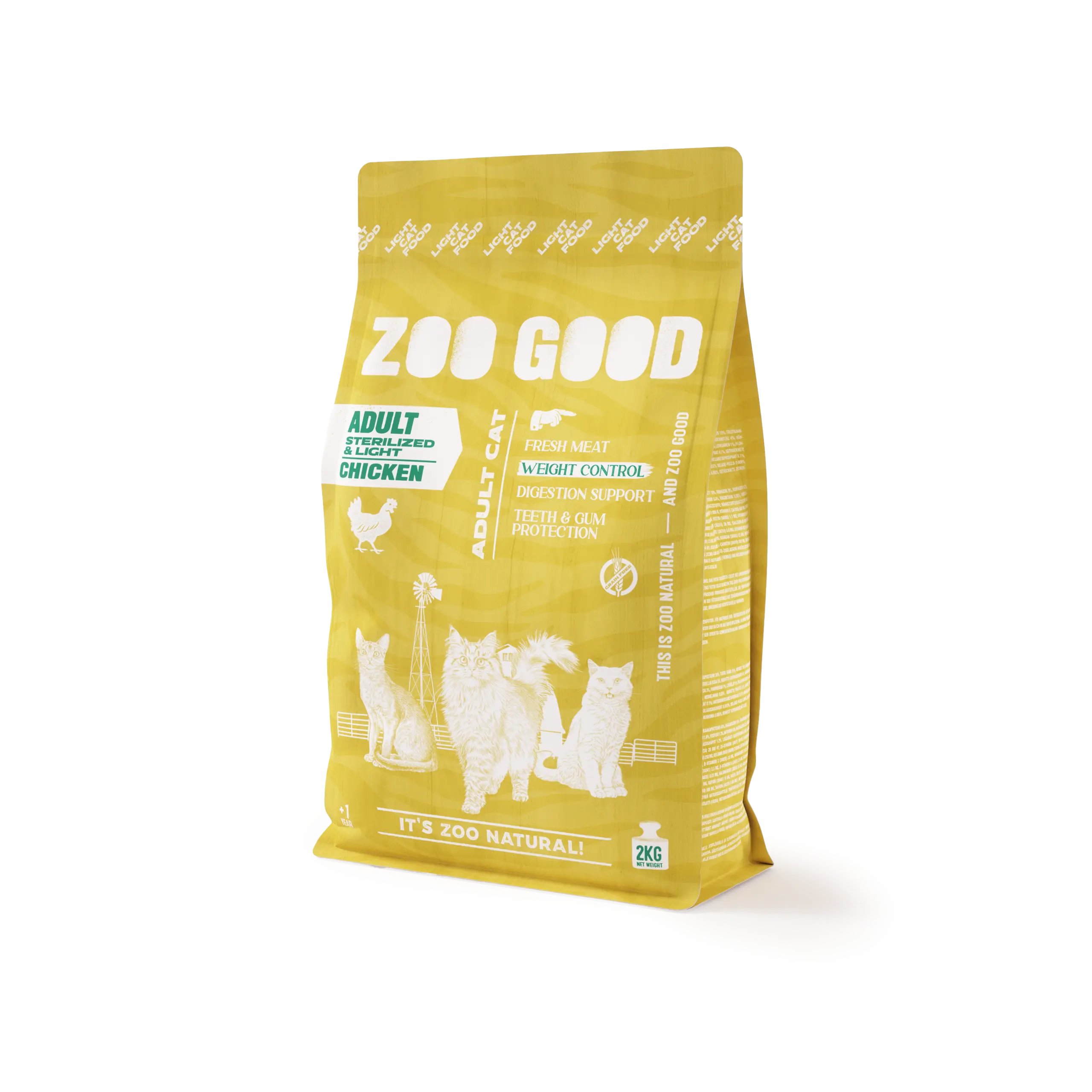 Cat Adult Sterilized Weight Loss/Light - Grain Free Chicken 2 kg