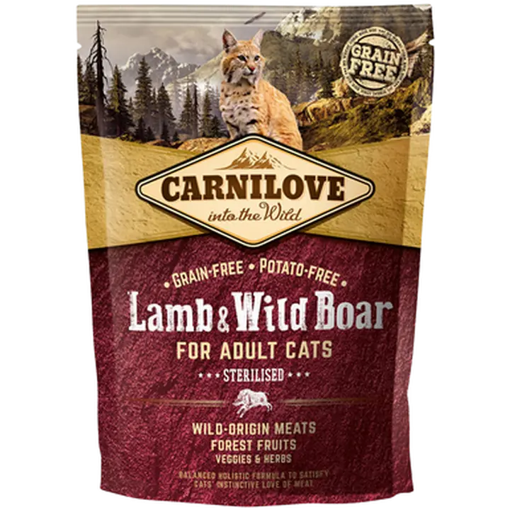 Cat Lamb & Wild Boar for Sterilised