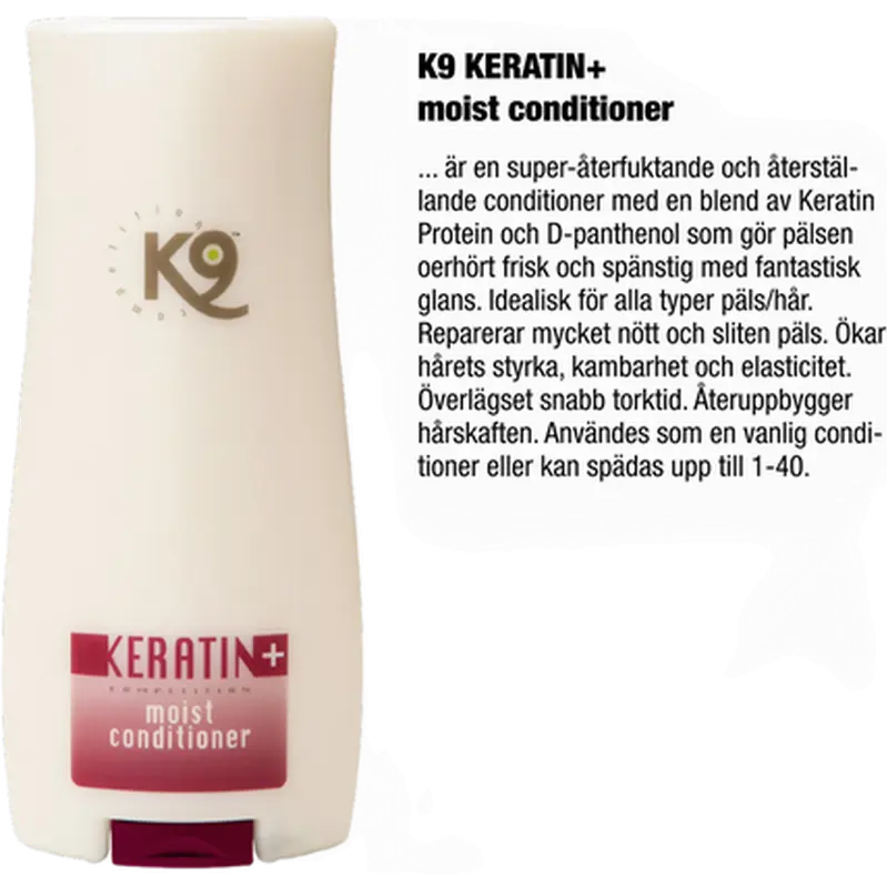 Keratin+ Moist Conditioner Ultra-Restoring