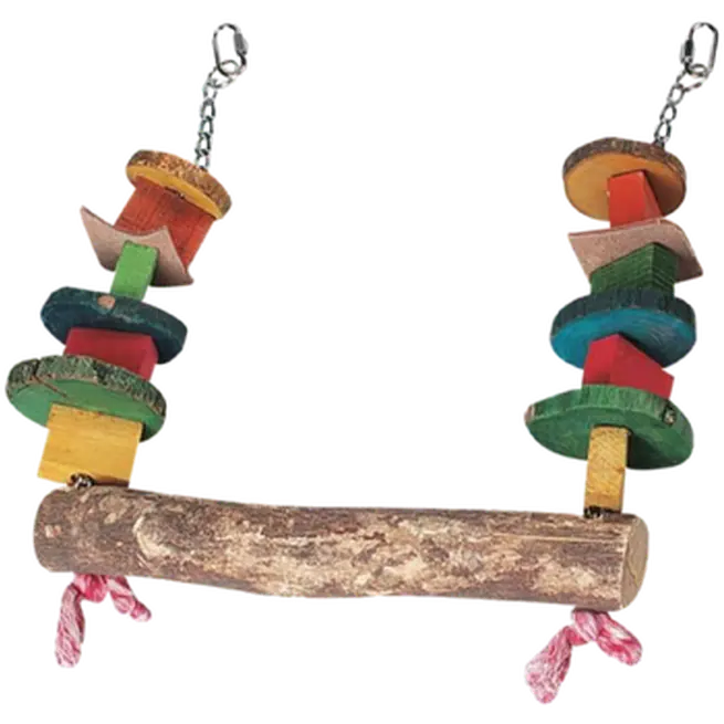 Parrot Swing with Beads