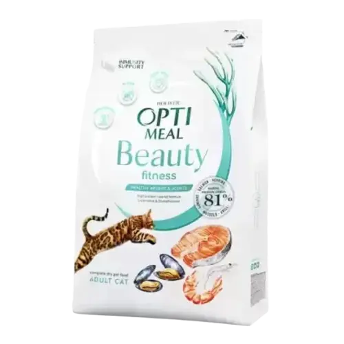 Adult & Senior Beauty Podium Shiny Coat & Dental Care Torrfoder Till Katt
