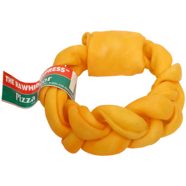 Flätad tuggring Pizza Flavor