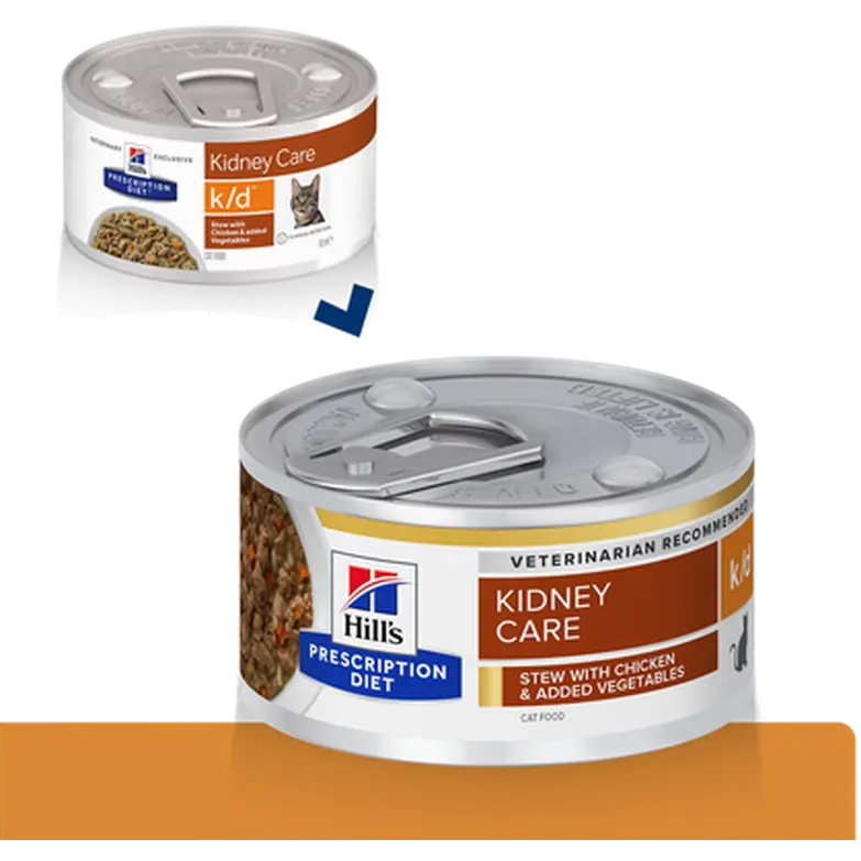 k/d Kidney Care Chicken & Vegetables Stew Canned - Wet Cat Food