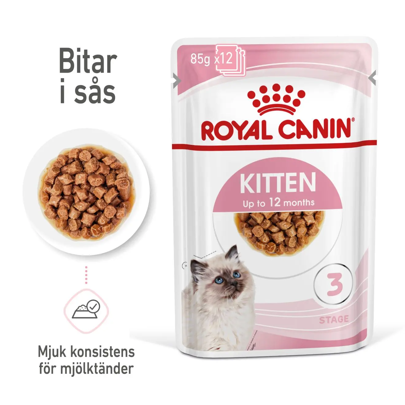 Kitten Gravy Våtfoder för kattunge