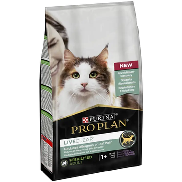 Cat Liveclear Sterilised Adult 1+ Turkey