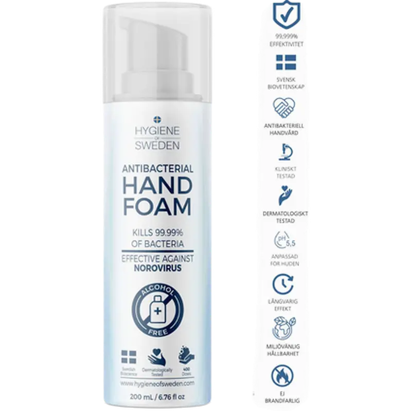 Hygiene of Sweden Antibacterial Foam