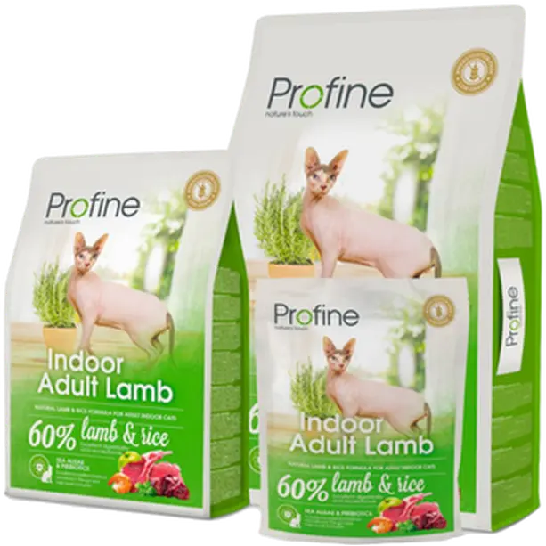 Cat Dry Food Indoor Adult Lamb & Rice