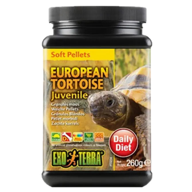 European Tortoise Juvenile - Soft Pellets