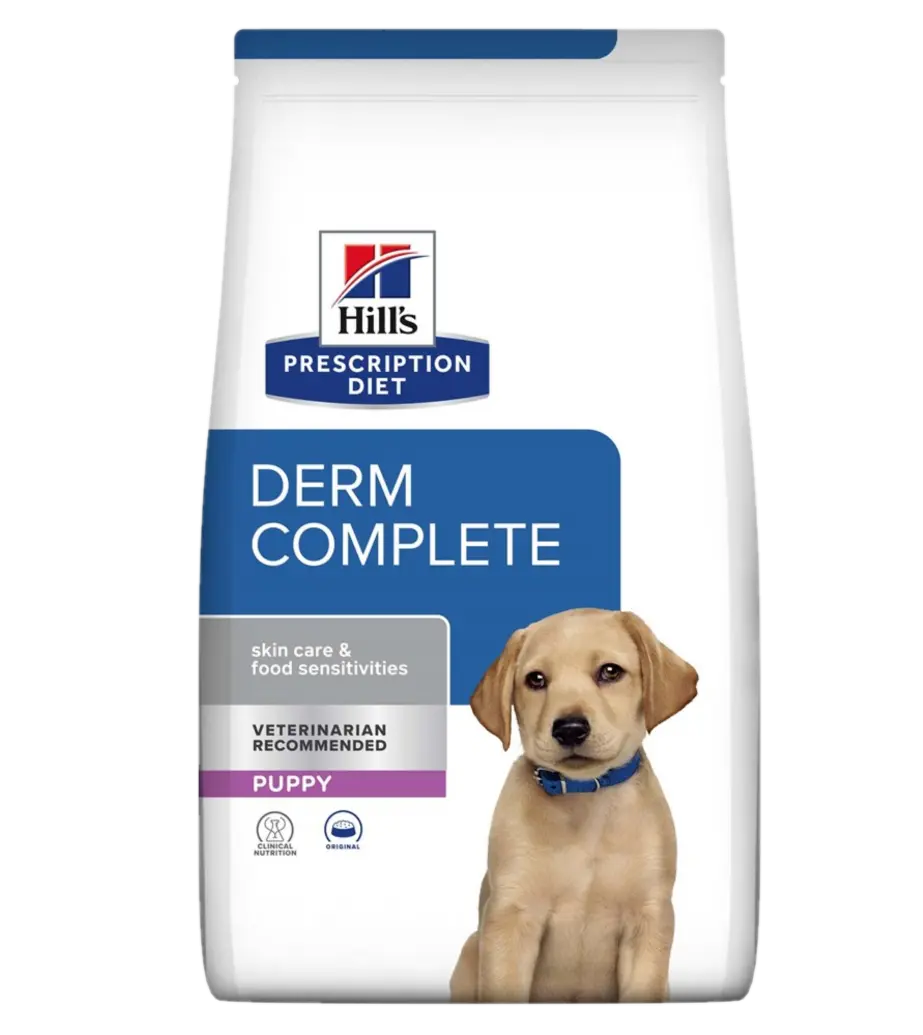 Derm Complete Puppy Foderkänslighet Ris & Ägg 1,5 kg