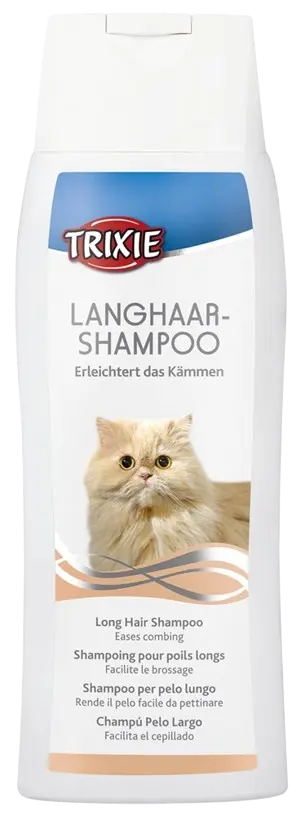 Långhårschampo till katt,