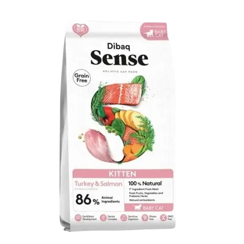 Cat Sense Grain Free Kitten Turkey & Salmon