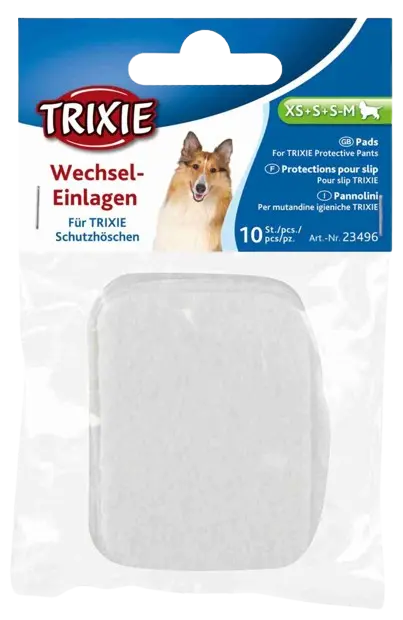 Tikskyddsinlägg 10-pack XS, S, S-M