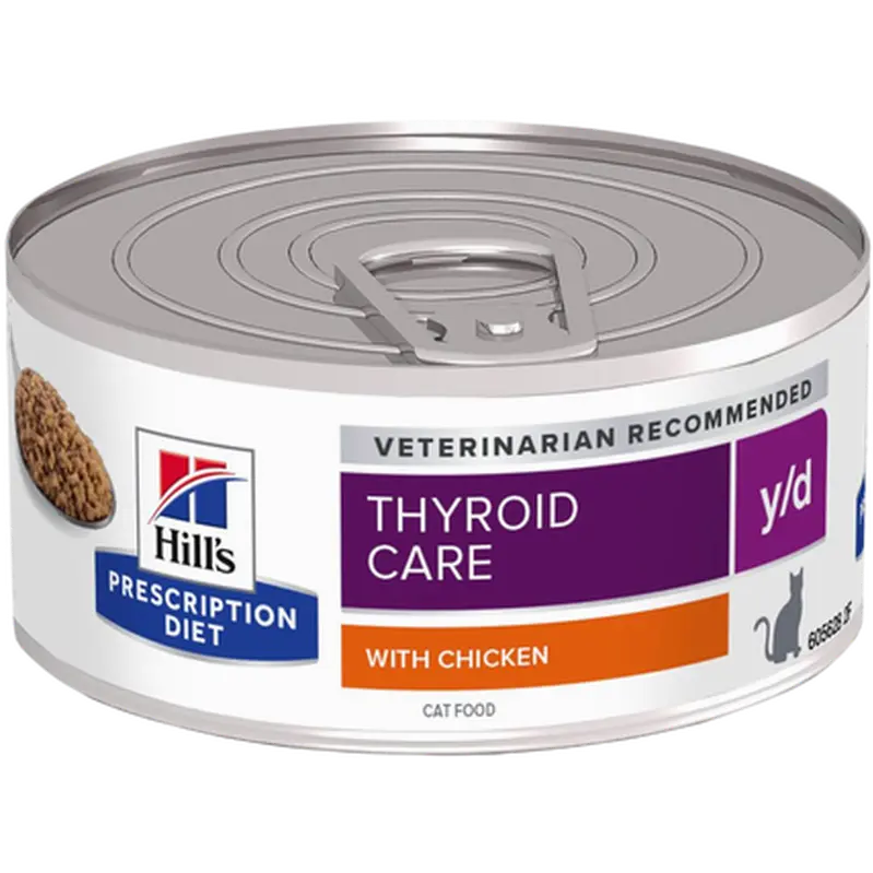 y/d Thyroid Care Chicken Canned - Wet Cat Food