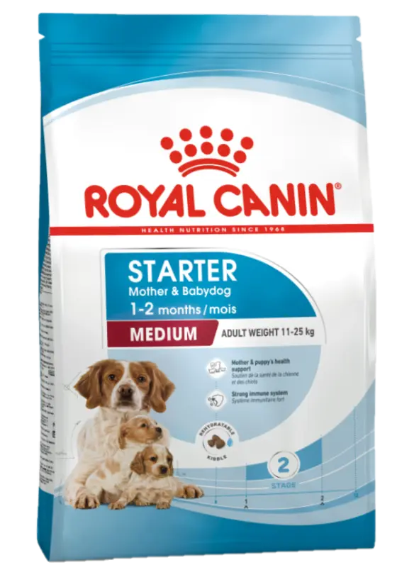 Medium Starter Torrfoder för hundvalp