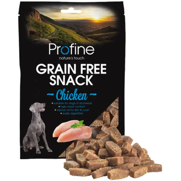 Dog Grain Free Semi Moist Snack Chicken