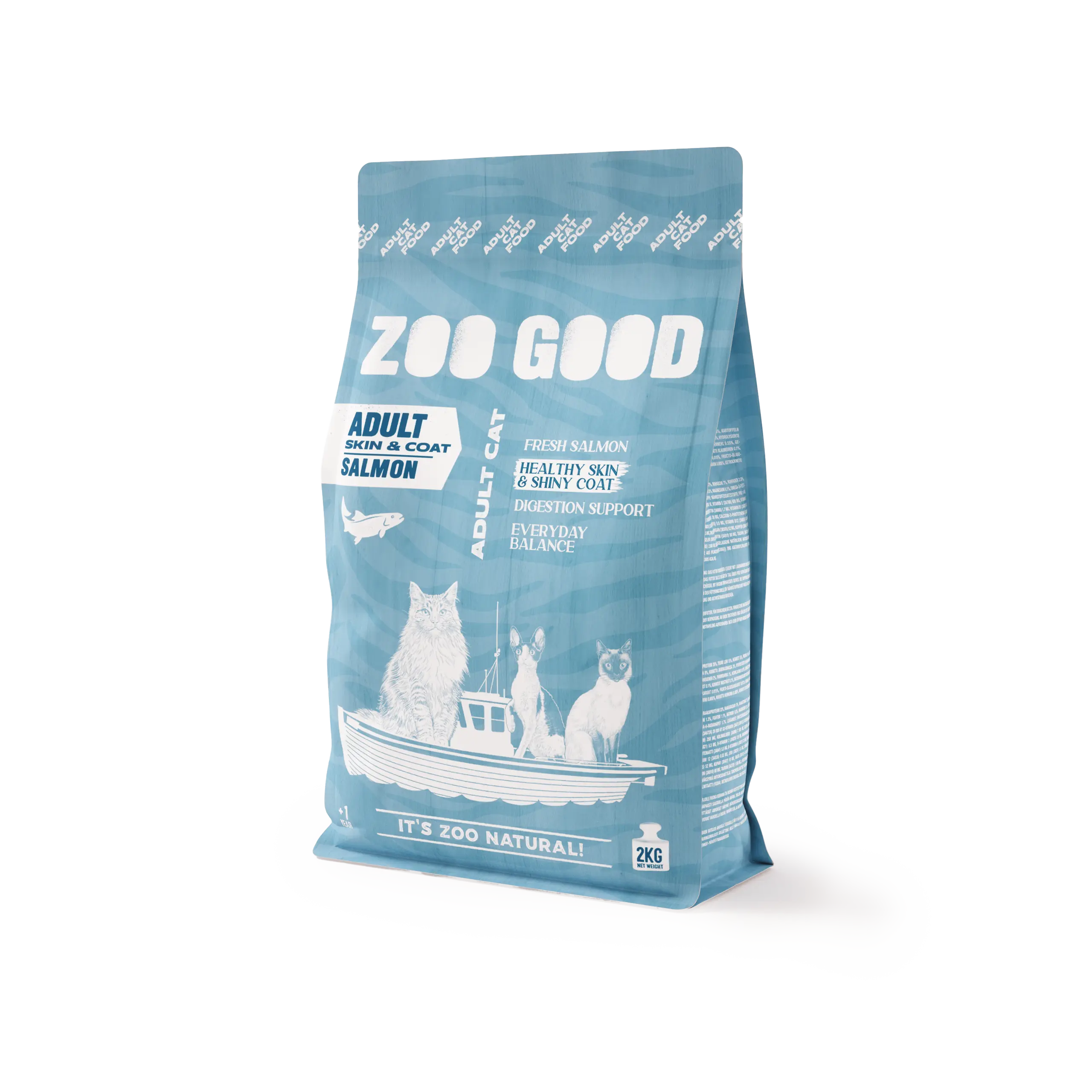 Cat Adult Skin & Coat - Grain Free Fish 2 kg