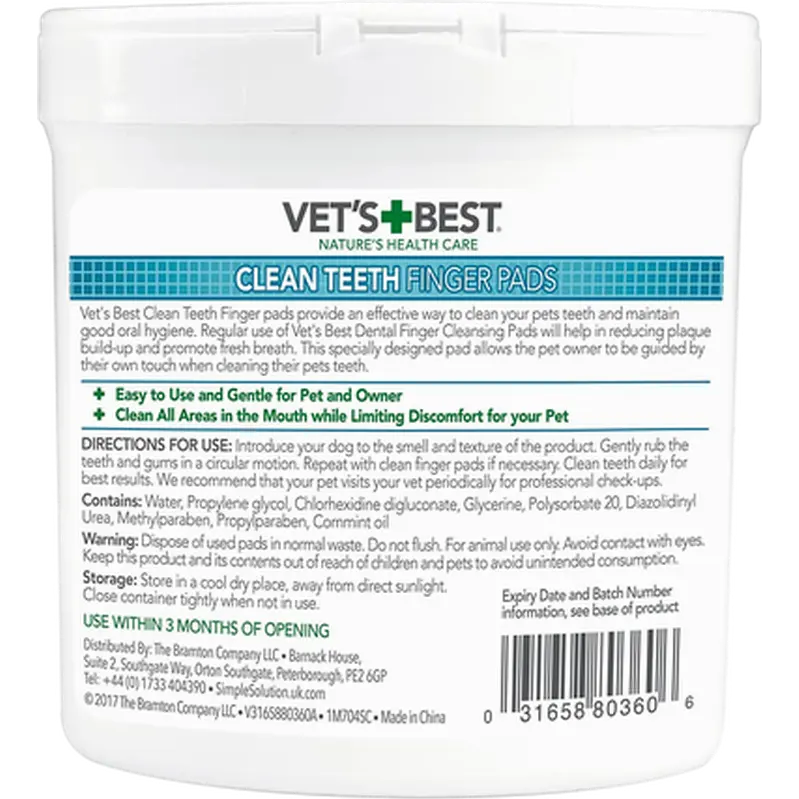 Teeth Cleaning Pads for Dogs