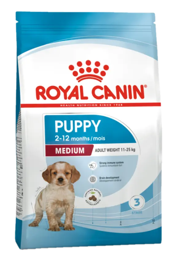 Medium Puppy Torrfoder för hundvalp