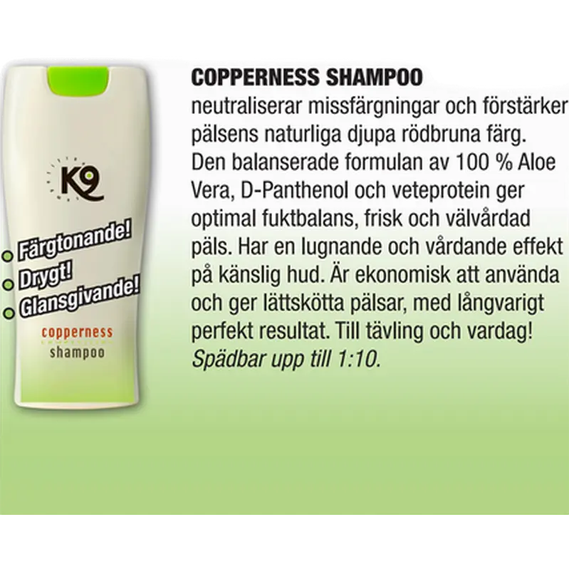 Copperness Shampoo Color Enhancing
