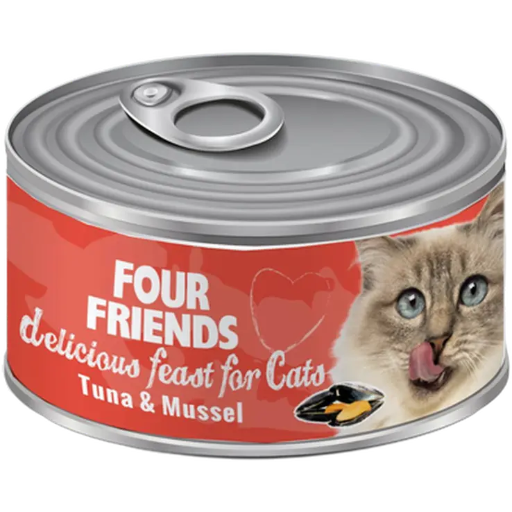 Cat Adult Tin Tuna & Mussel