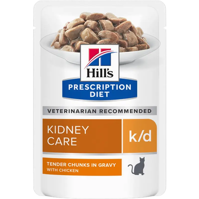 k/d Kidney Care Chicken Pouch - Wet Cat Food