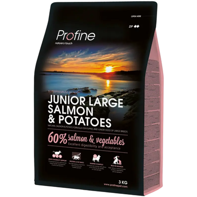 Dog Dry Food Junior Large Salmon & Potatoes