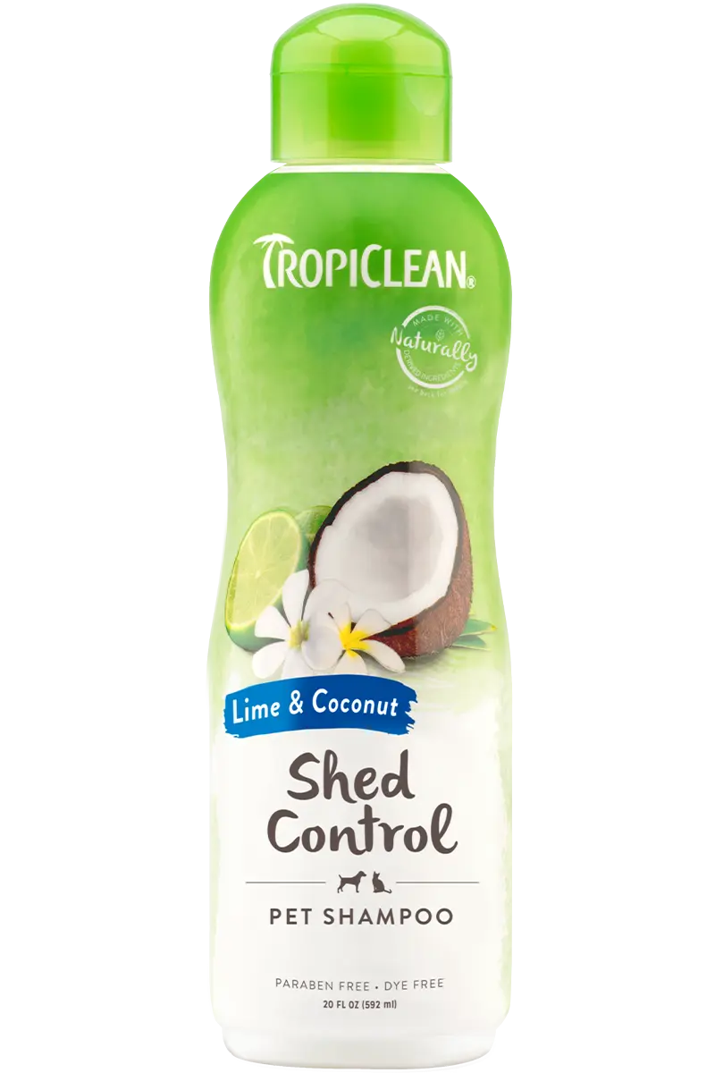 Lime & Coconut Shed Control Shampoo for Pets