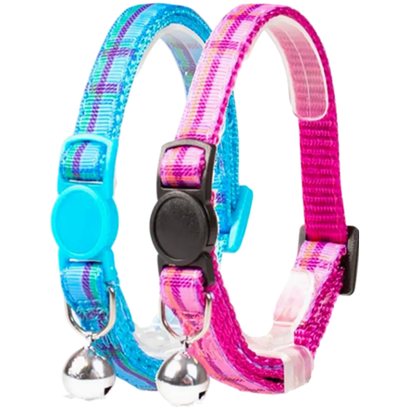 Cat Collar Tartan - Adjustable Nylon