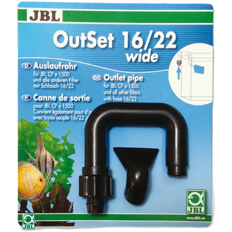 OutSet Wide Water Outlet Set 16/2m CPe 1500/1