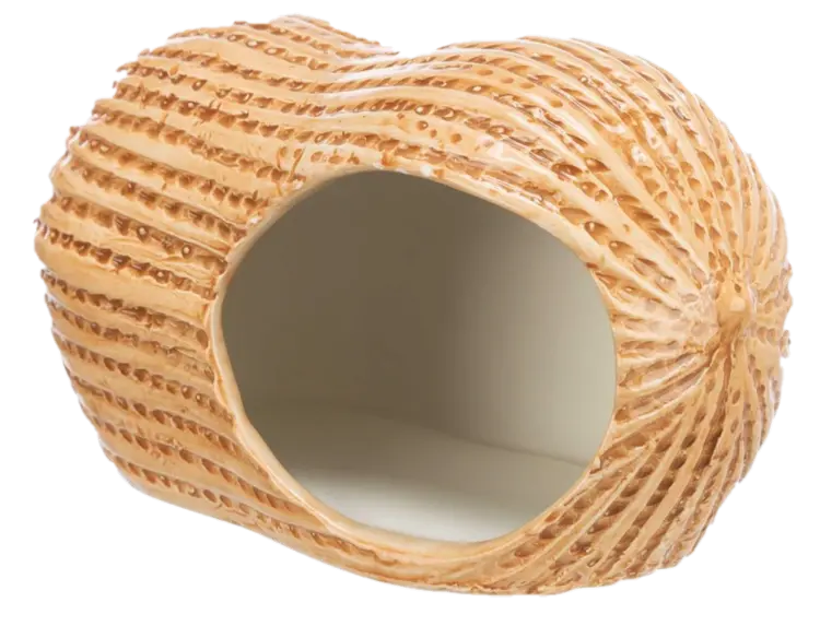 Keramikhus Jordnöt - För Hamster/Möss