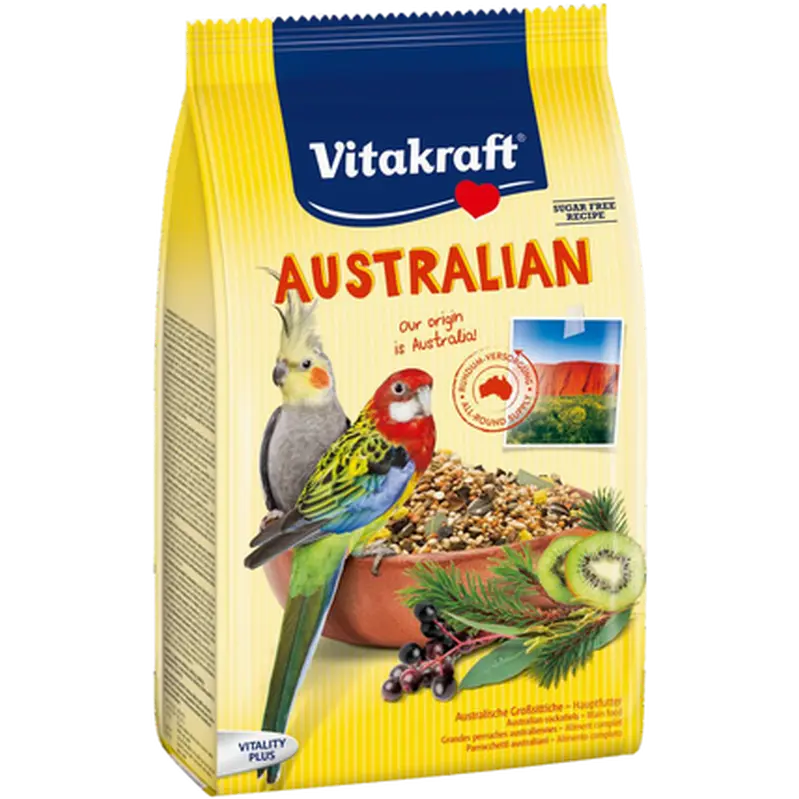 Menu Australian Parakit