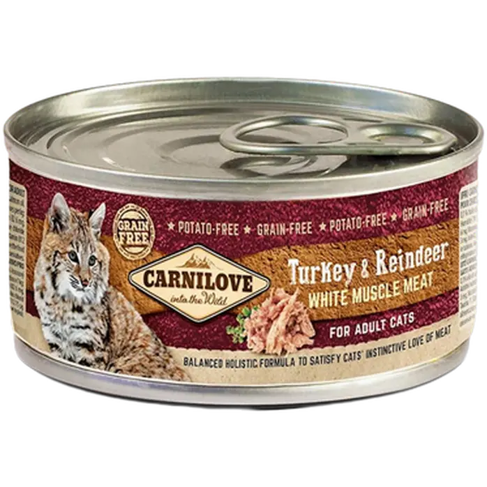 Cat Turkey & Reindeer - for adult Cats