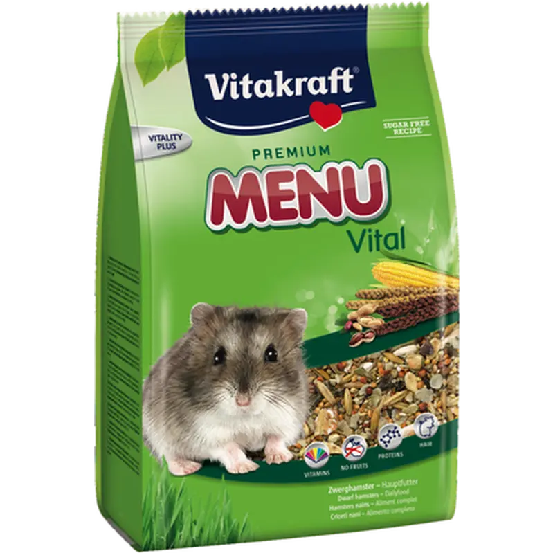 Menu Dvärghamster