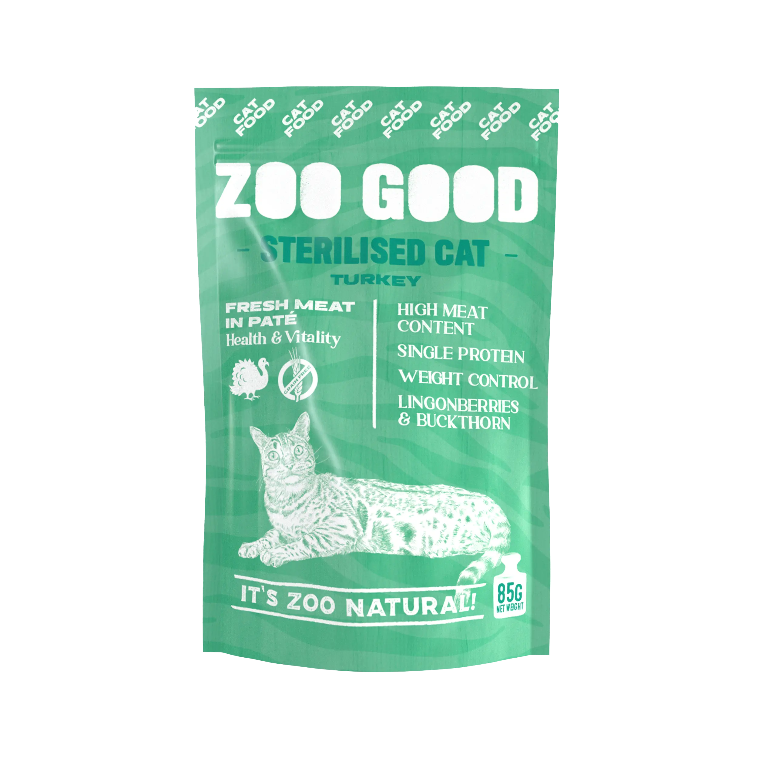 Cat Sterilised Turkey Pouch