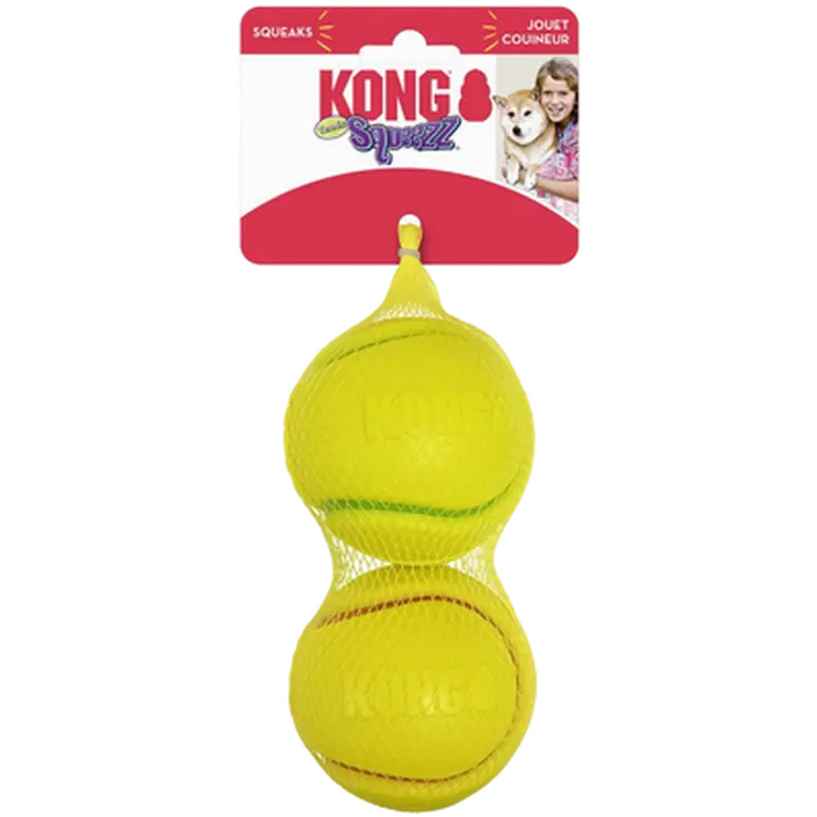 Squeezz Tennis Dog Toy