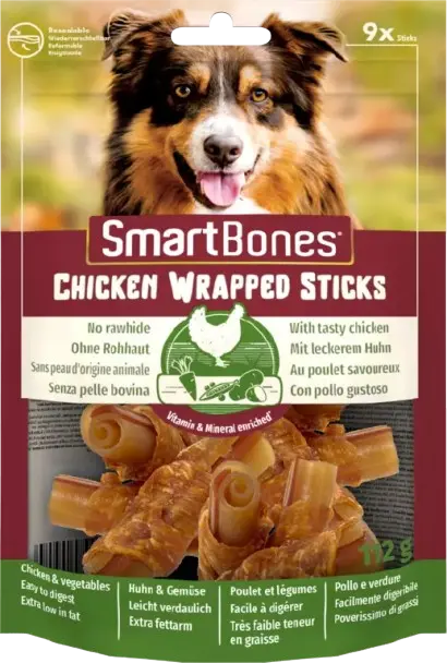 Chicken Wrapped Mini Sticks