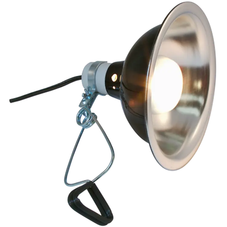Deluxe Porcelain Clamp Lamp