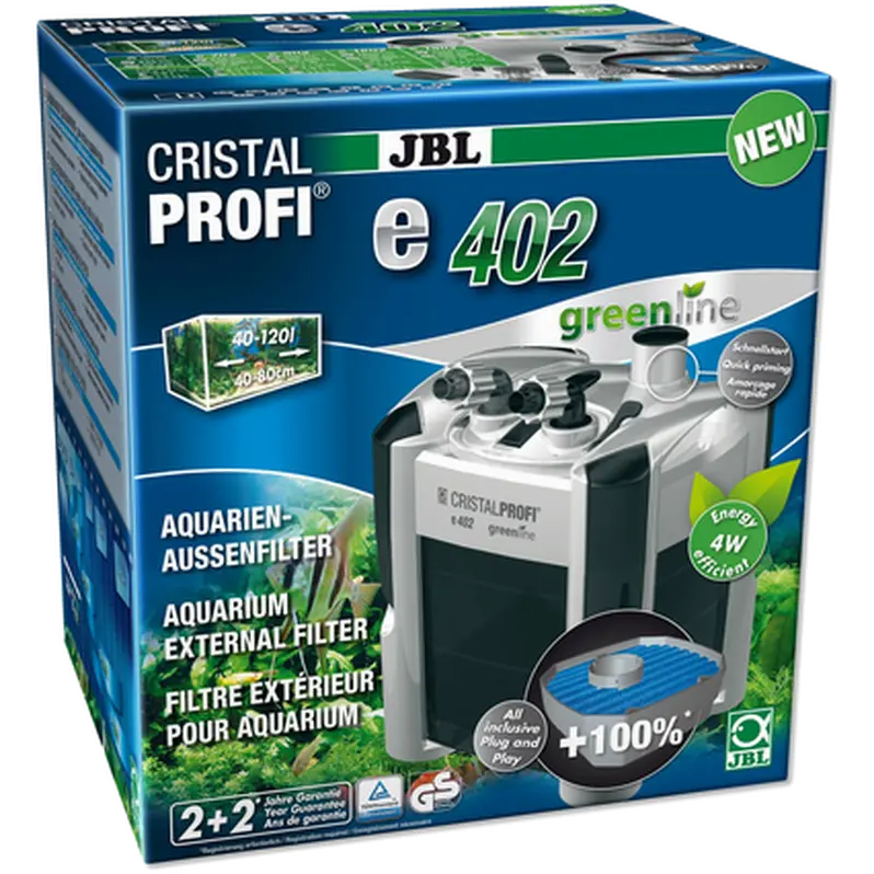 CristalProfi e402 Greenline External Filter 400L/h