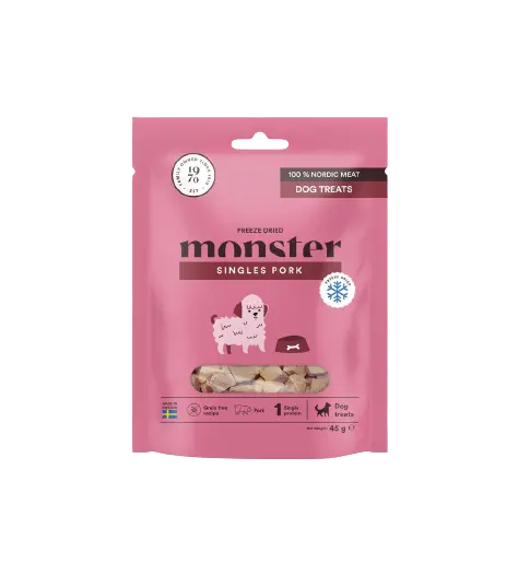 Dog Treats Freeze Dried Pork