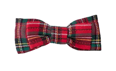 Rosett/Fluga Bow Tie Röd Skotte