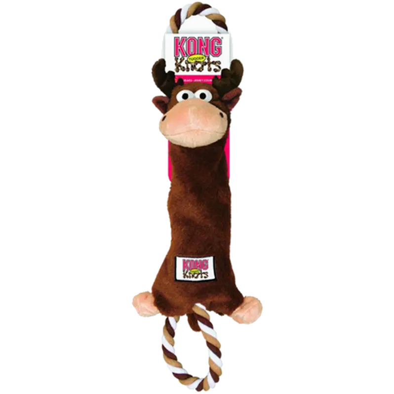 Tugger Knots Moose Dog Toy