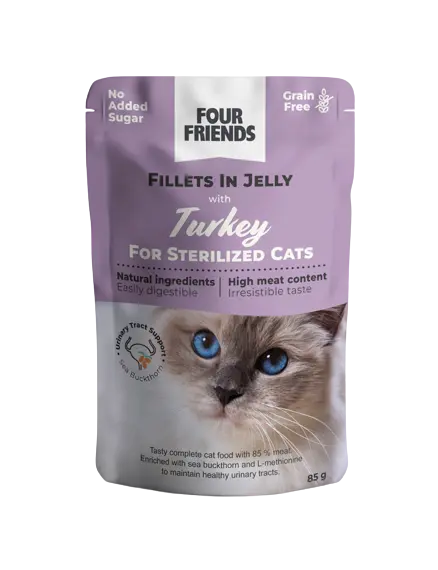 Cat Sterilized Turkey in Jelly Pouch