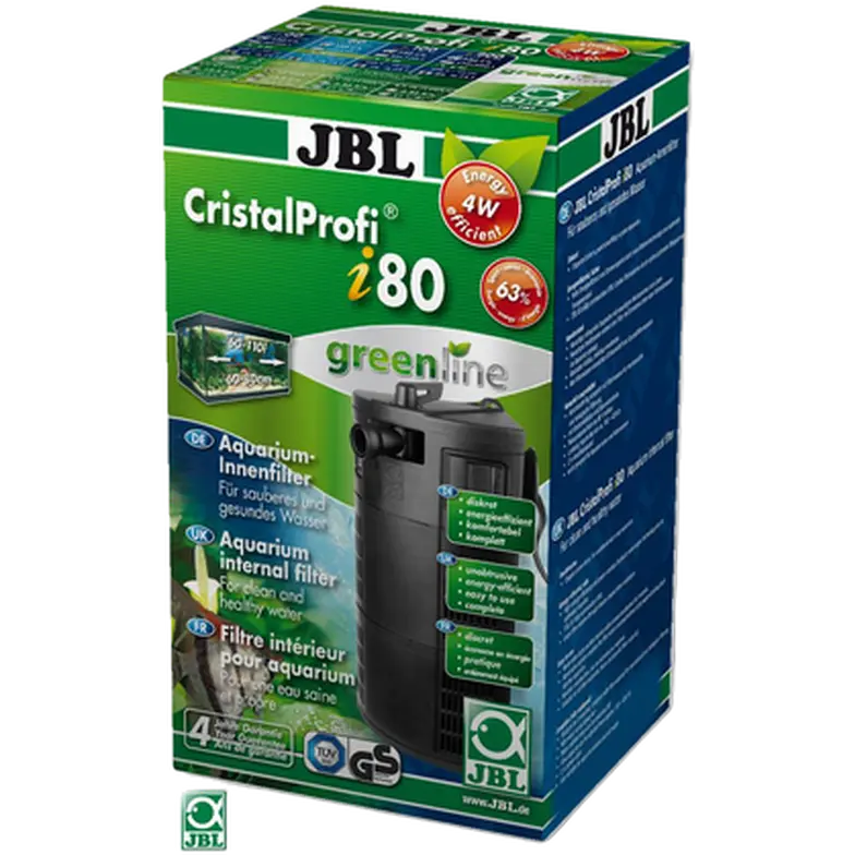 CristalProfi i80 Greenline Internal Filter 150-420L/h