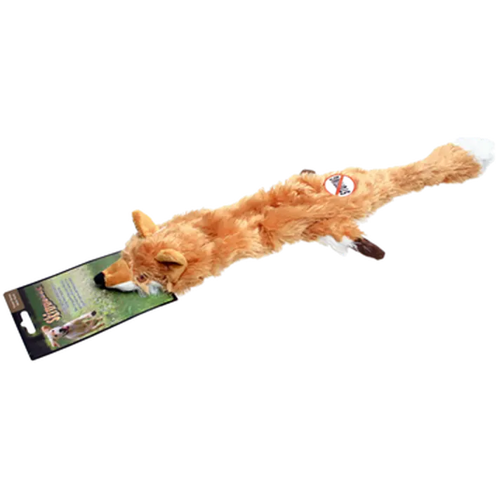 Skinneeez Fox - Stuffing Free Dog Toy